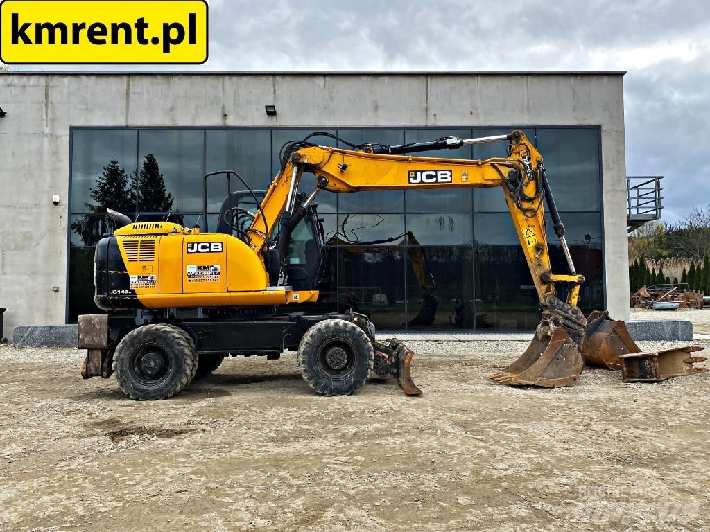 JCB JS 145 W Kolesové rýpadlá