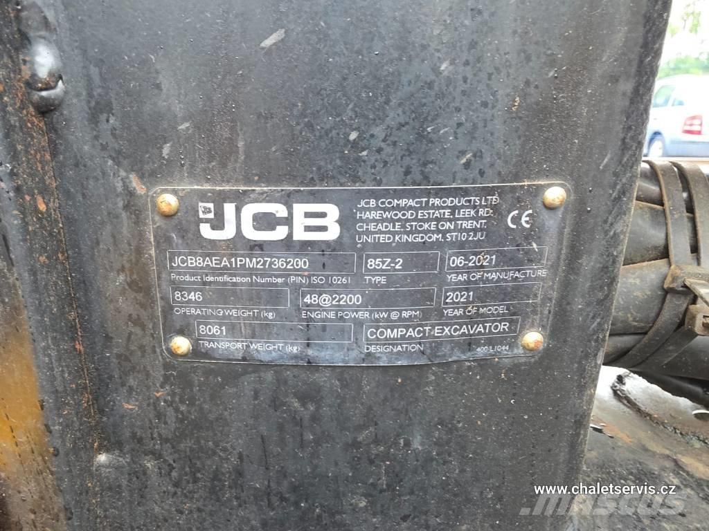 JCB 85 Z-2 Midi rýpadlá 7 t - 12 t