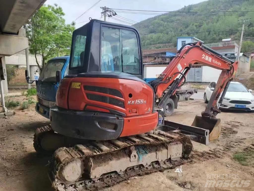 Kubota KX 155-5 Pásové rýpadlá