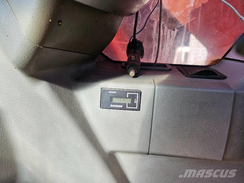 Doosan DX 210 W Kolesové rýpadlá