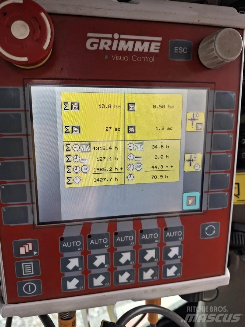 Grimme SE150 Cibuľové kombajny