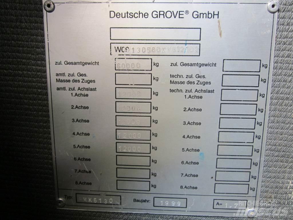 Grove GMK 5130 Univerzálne terénne žeriavy