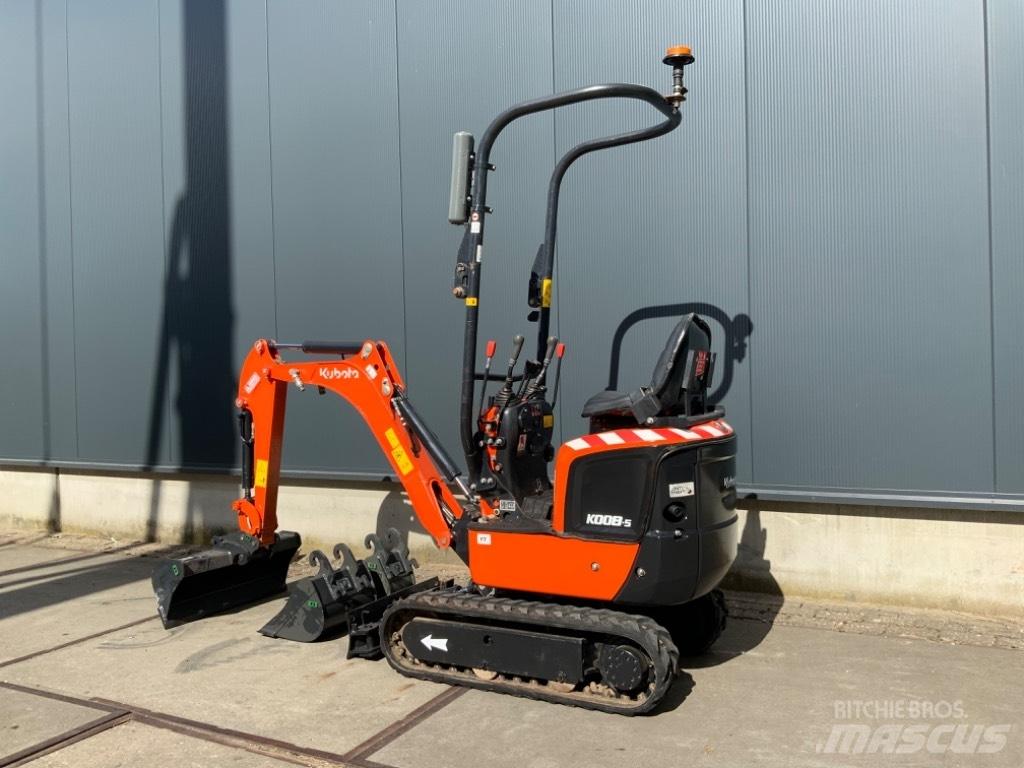 Kubota K008-5 Mini rýpadlá < 7t