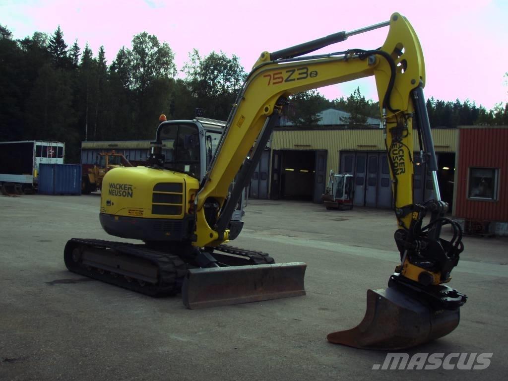 Wacker Neuson 75 Z3 Midi rýpadlá 7 t - 12 t