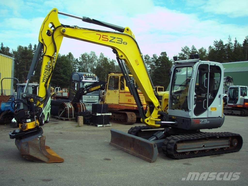 Wacker Neuson 75 Z3 Midi rýpadlá 7 t - 12 t