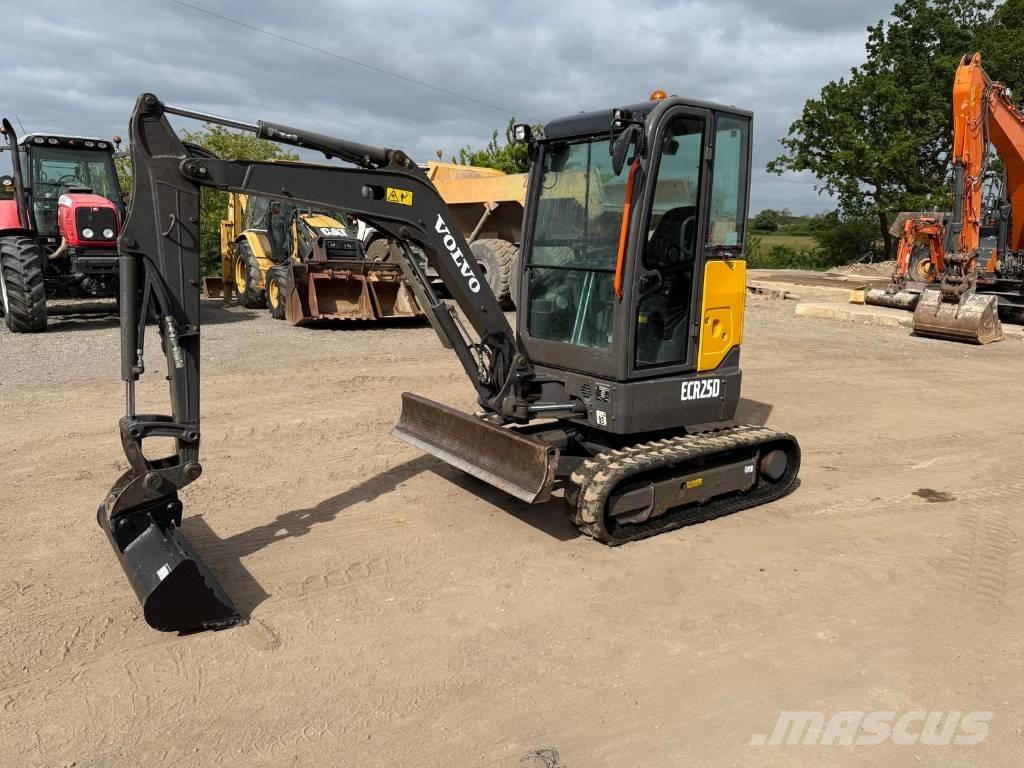 Volvo ECR 25 D Mini rýpadlá < 7t