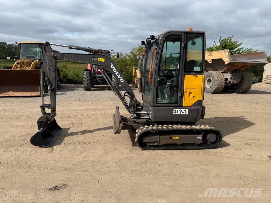 Volvo ECR 25 D Mini rýpadlá < 7t