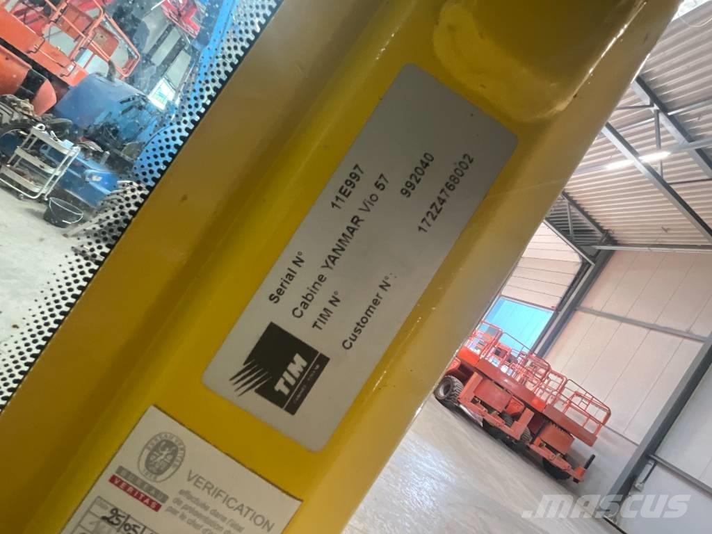 Yanmar vio 50 / vio 57 Kabíny a interiér