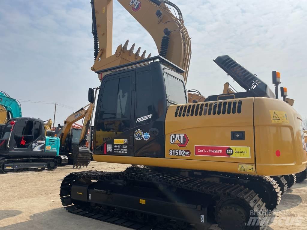 CAT 315D2GC Pásové rýpadlá