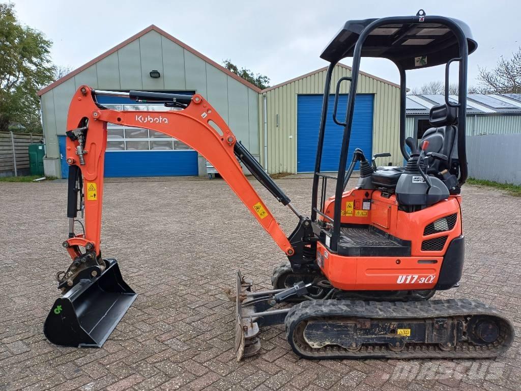 Kubota U 17-3 Mini rýpadlá < 7t
