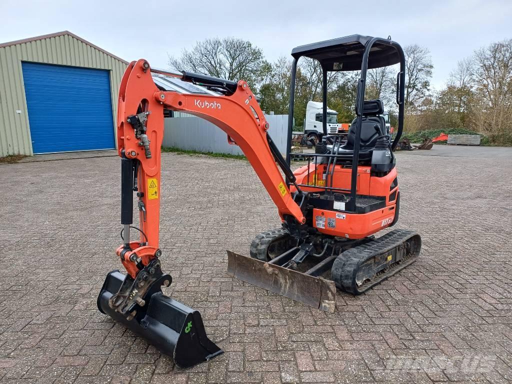 Kubota U 17-3 Mini rýpadlá < 7t