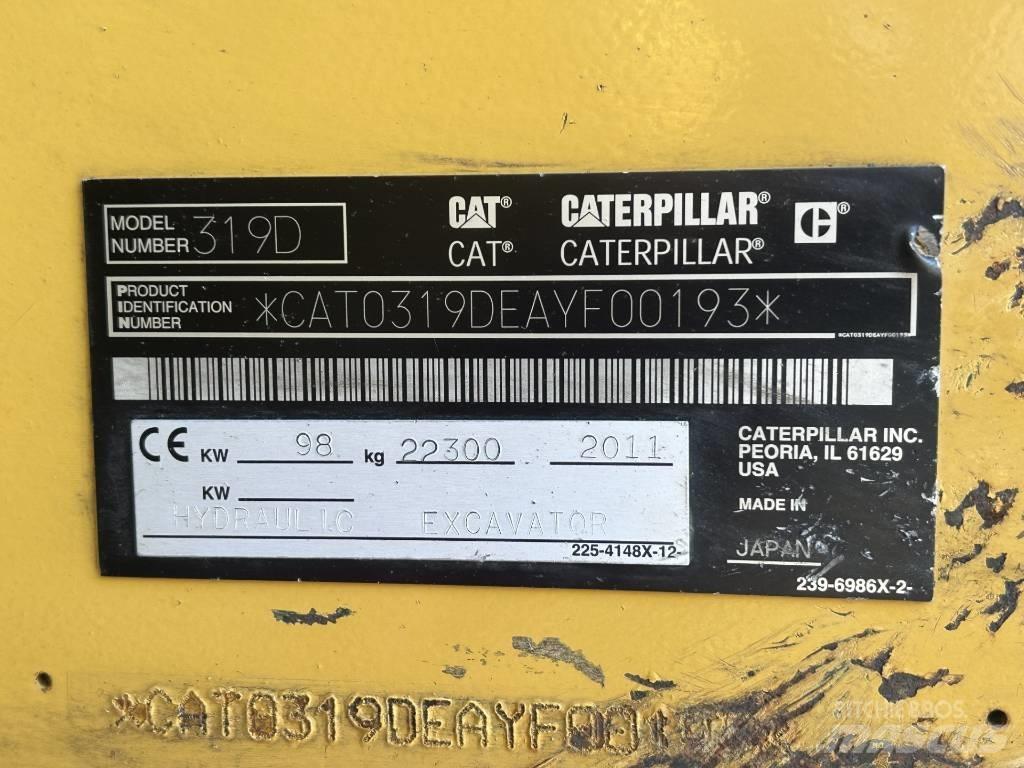 CAT 319 D L Pásové rýpadlá