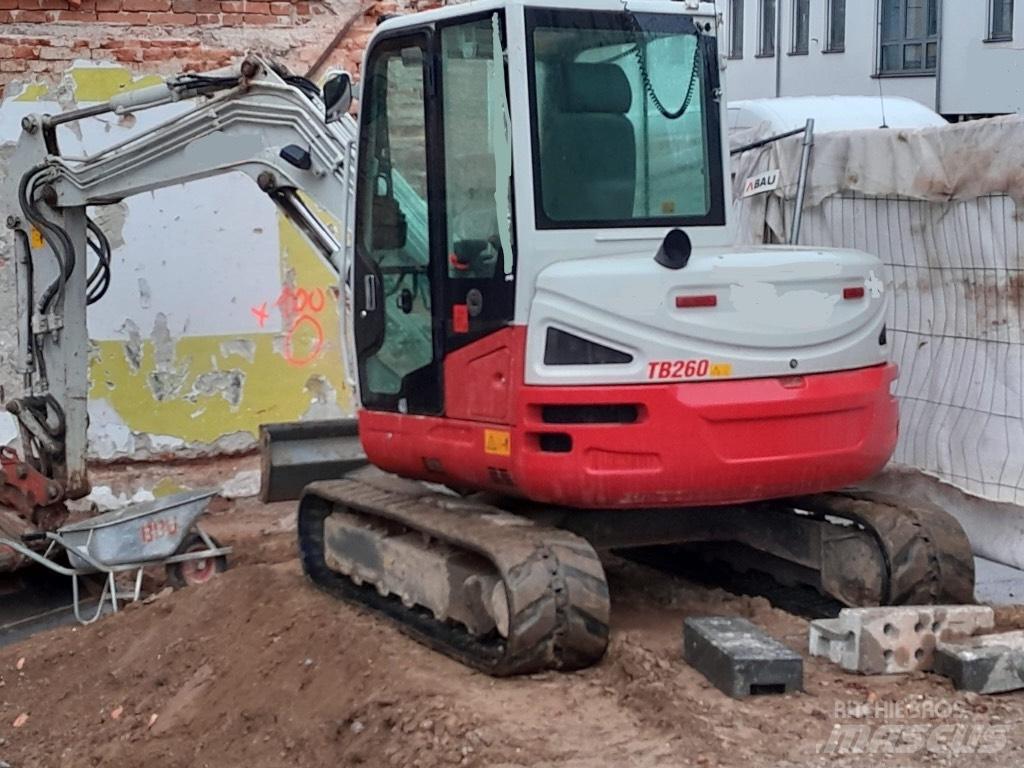 Takeuchi TB 260 Mini rýpadlá < 7t