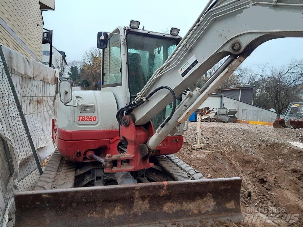 Takeuchi TB 260 Mini rýpadlá < 7t