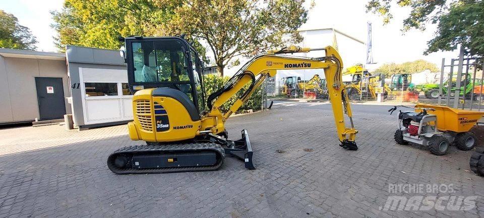 Komatsu PC 35 MR Pásové rýpadlá