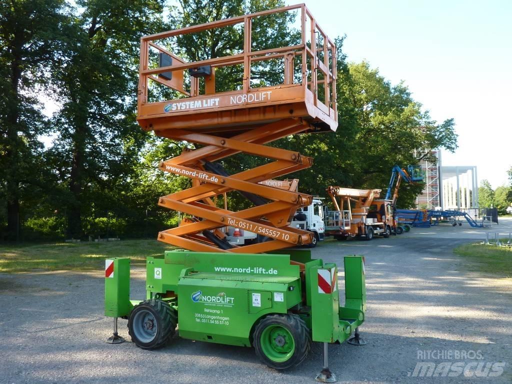 Genie GS 3268 RT Nožnicové zdvíhacie plošiny