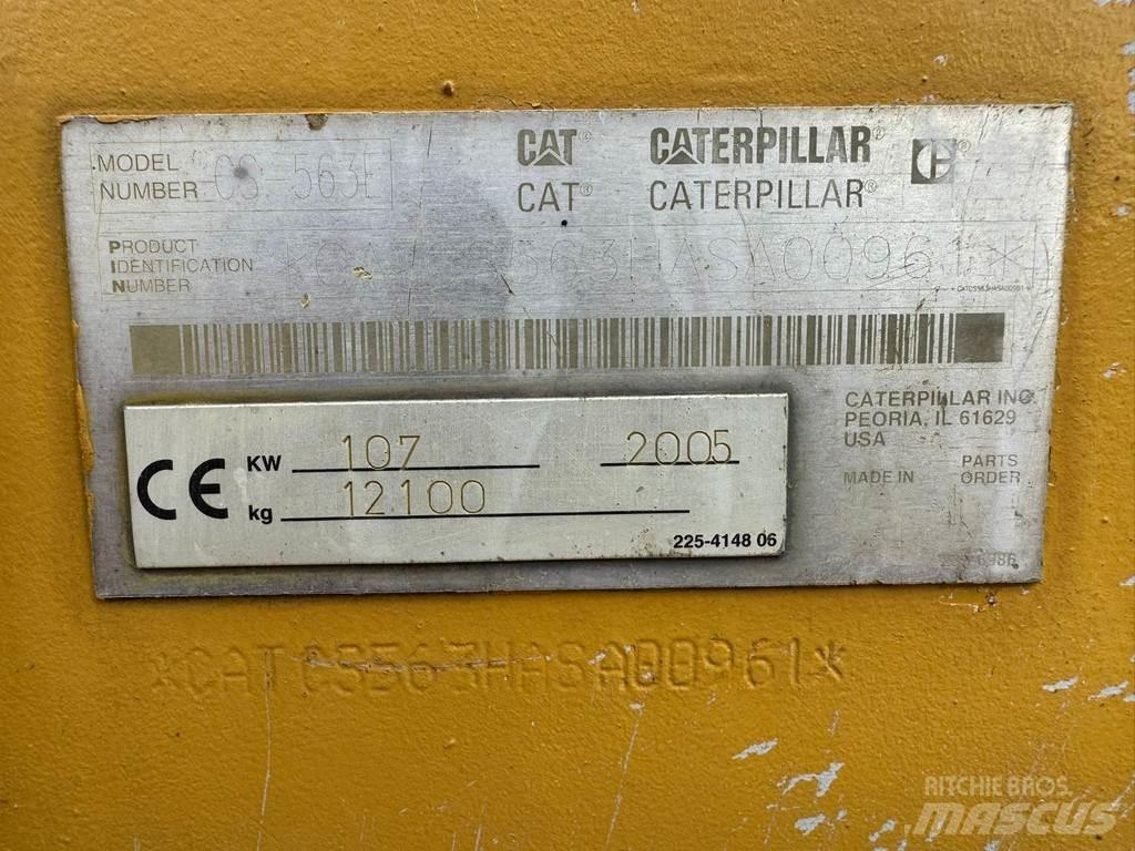 CAT CS563E Ťahačové valce