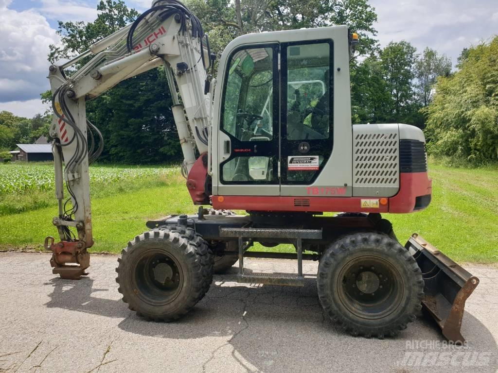 Takeuchi TB175W Kolesové rýpadlá