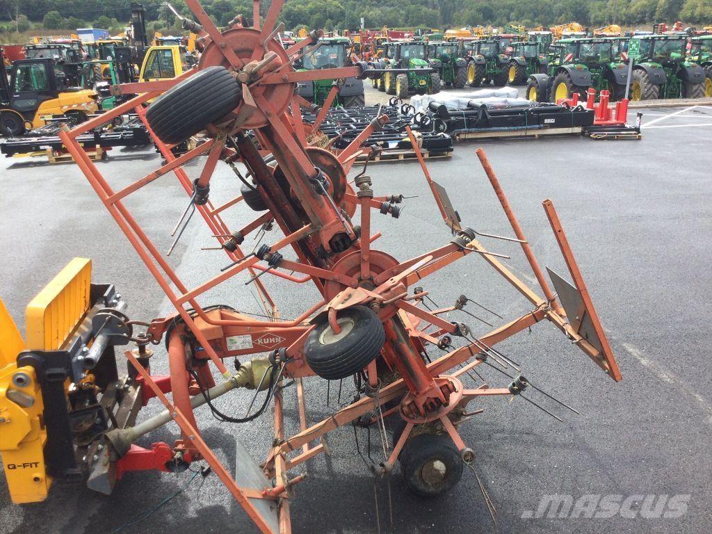 Kuhn GF8501 MH Obracače a zhrabovače sena