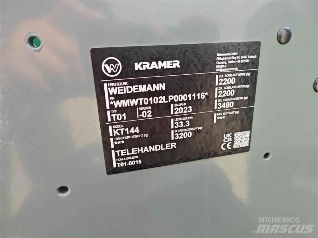 Kramer KT144 Teleskopické nakladače pre poľnohospodárstvo