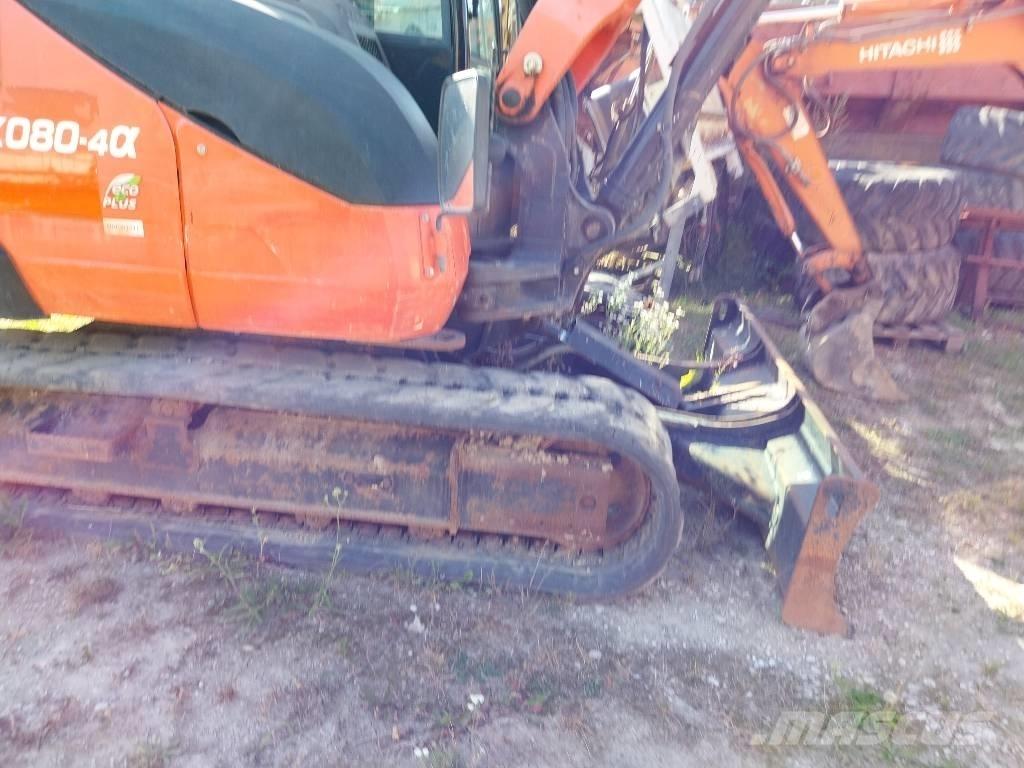Kubota KX 080-4 Midi rýpadlá 7 t - 12 t