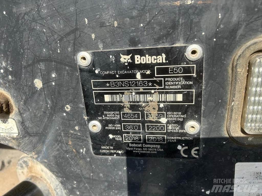 Bobcat E50 Mini rýpadlá < 7t