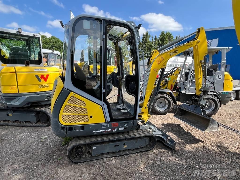 Wacker Neuson ET 18 Mini rýpadlá < 7t