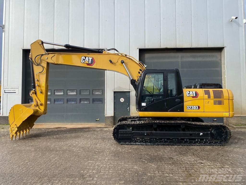 CAT 323D3 Pásové rýpadlá