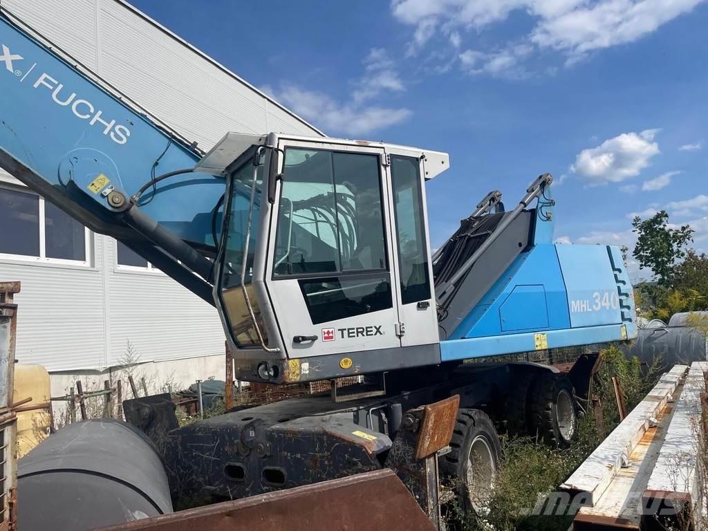 Terex MHL 340 Kolesové rýpadlá