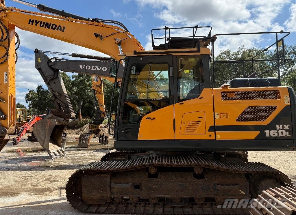 Hyundai HX 160 L Pásové rýpadlá