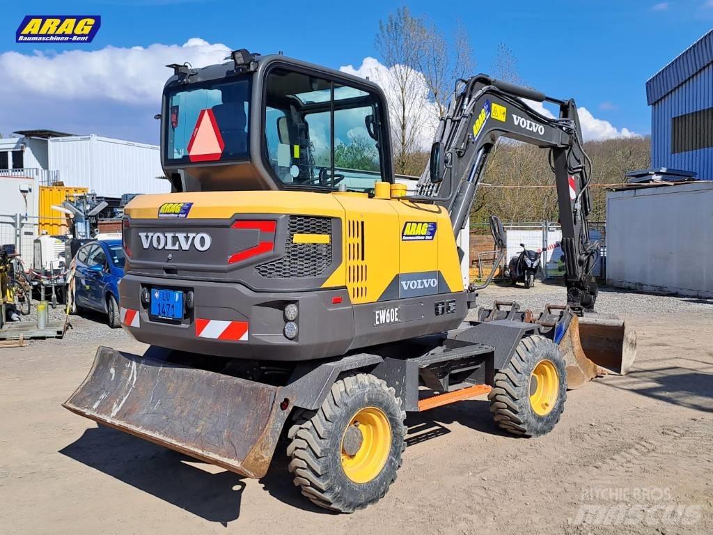 Volvo EW 60 E Kolesové rýpadlá