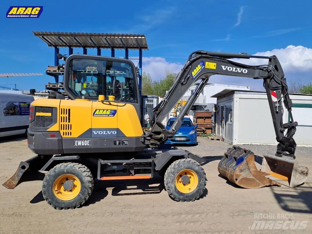 Volvo EW 60 E Kolesové rýpadlá