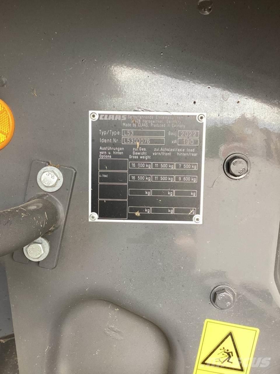 CLAAS Trion 520 Kombinované zberacie stroje