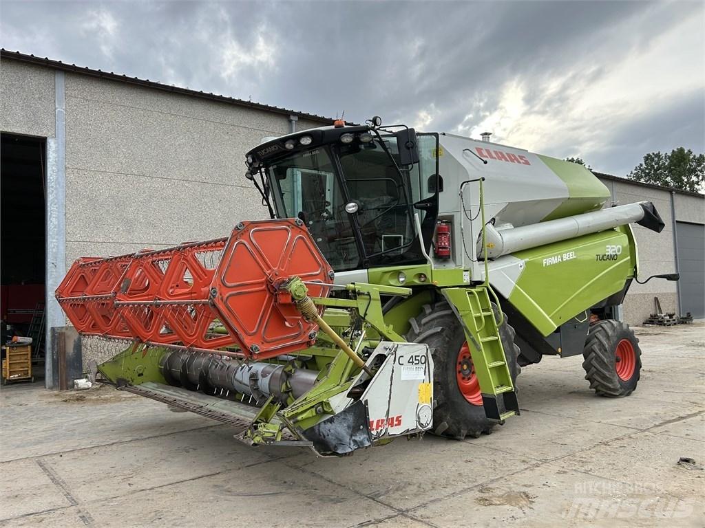 CLAAS Tucano 320 Kombinované zberacie stroje