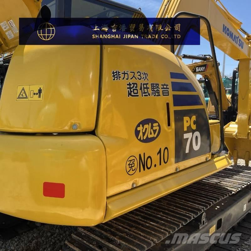 Komatsu PC 70 Mini rýpadlá < 7t