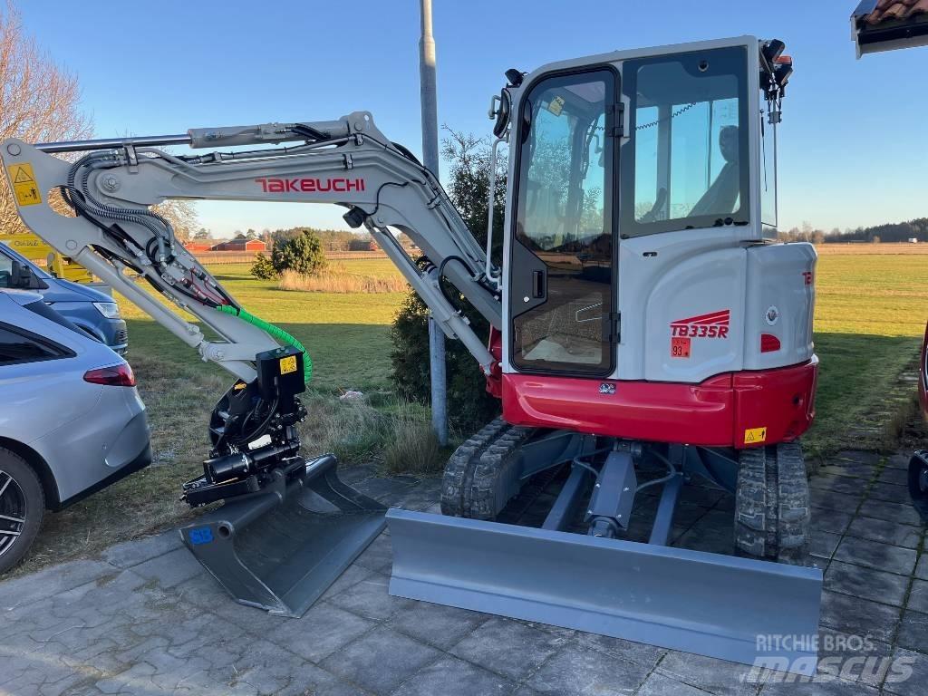 Takeuchi TB 335 R Mini rýpadlá < 7t