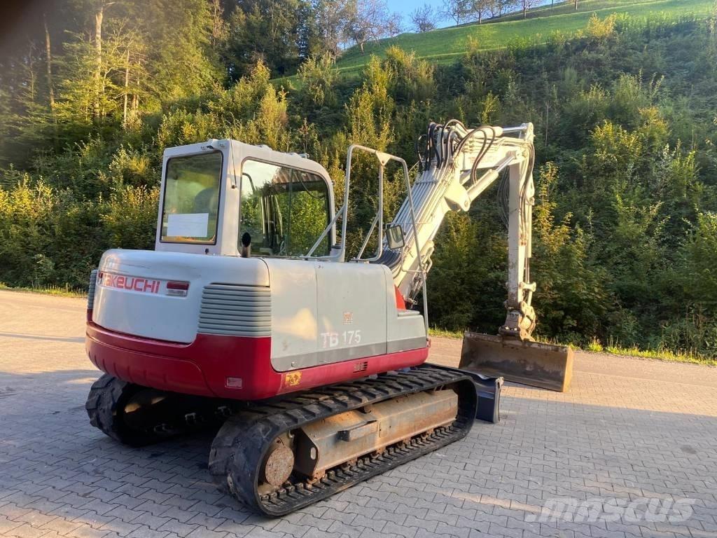Takeuchi TB 175 Midi rýpadlá 7 t - 12 t