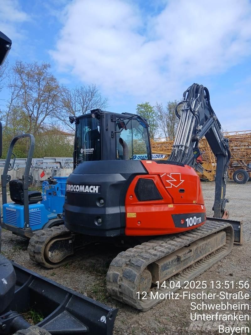 Eurocomach 100TR Mini rýpadlá < 7t
