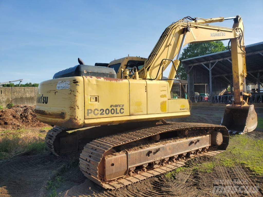 Komatsu PC200LC-6LE Pásové rýpadlá