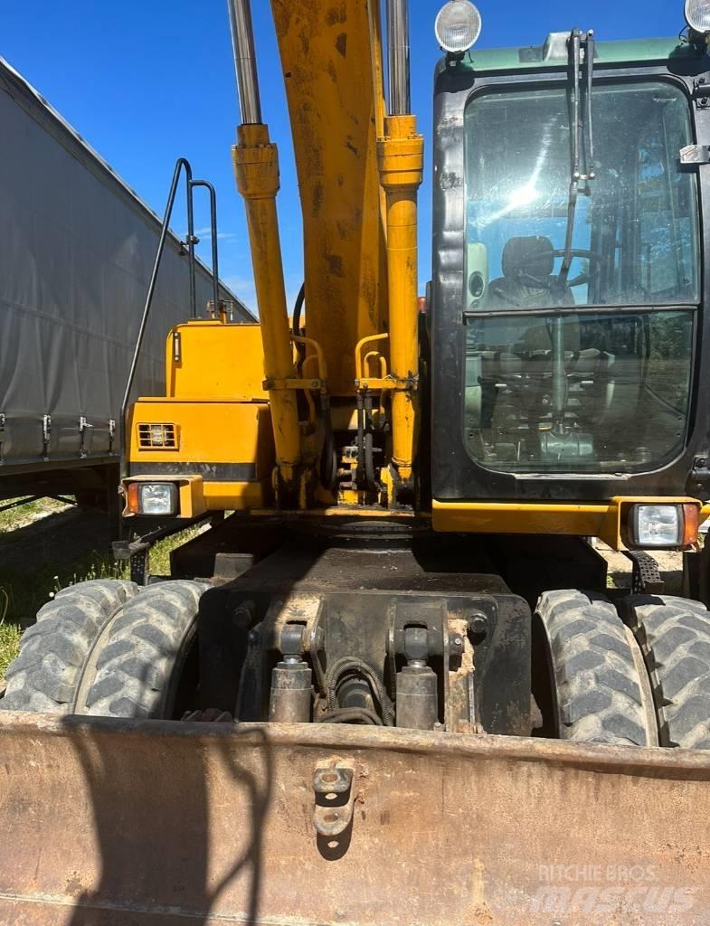 JCB JS 145 W Kolesové rýpadlá