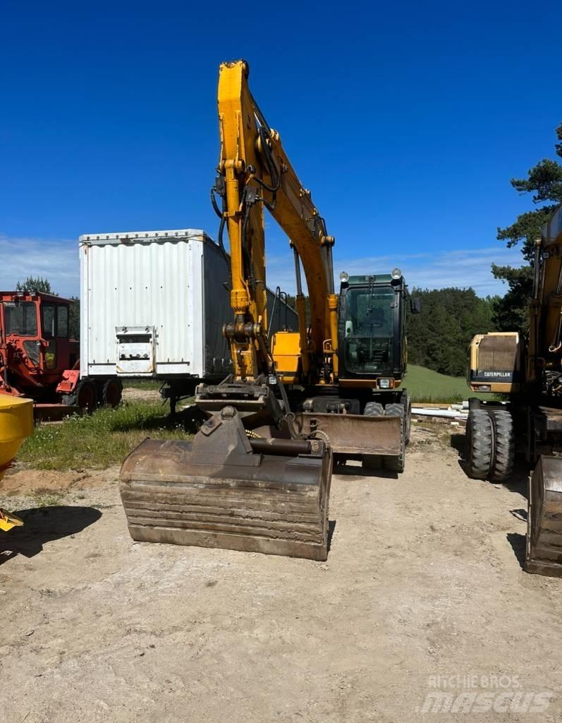 JCB JS 145 W Kolesové rýpadlá