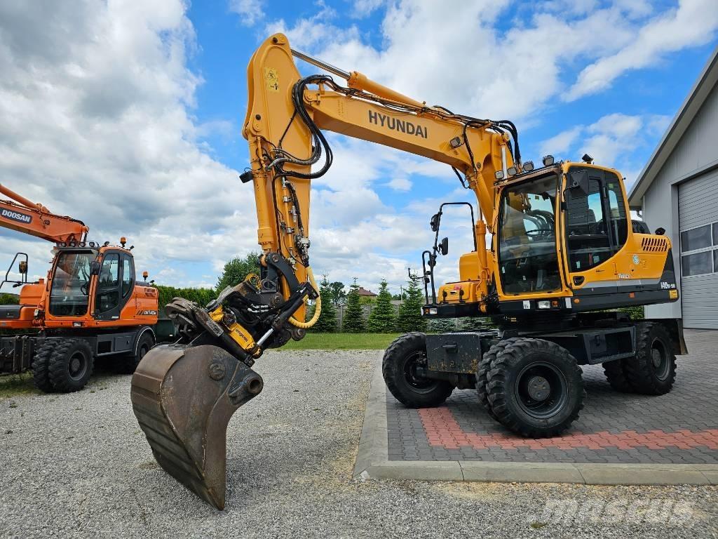Hyundai 140 W 9 A Kolesové rýpadlá