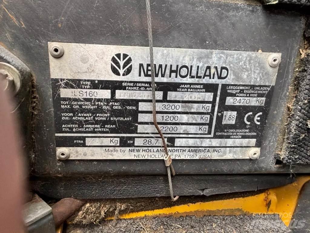New Holland LS160 Šmykom riadené nakladače