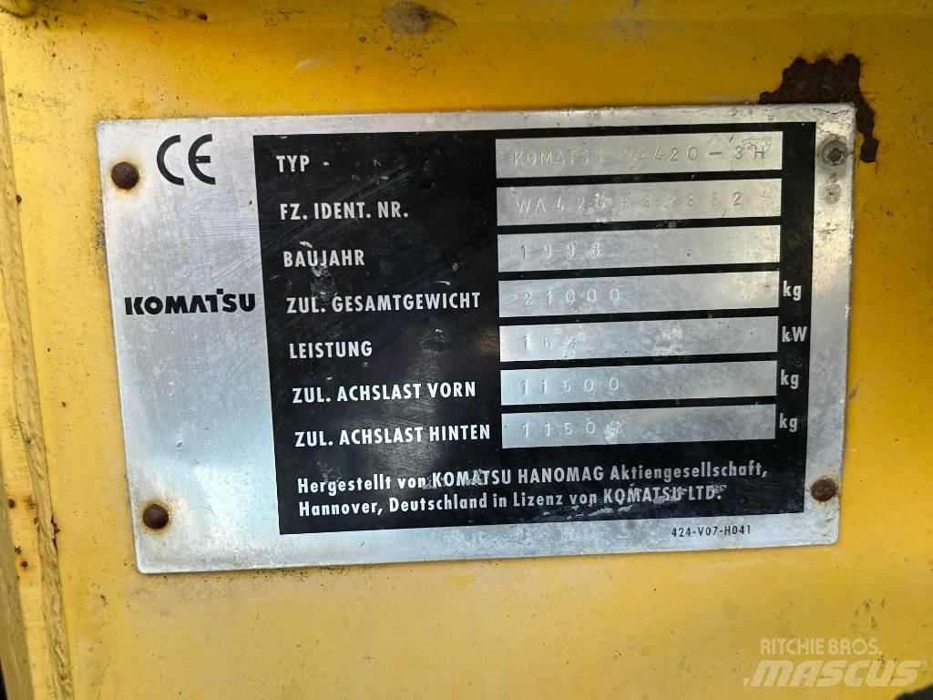 Komatsu WA 420 Kolesové nakladače