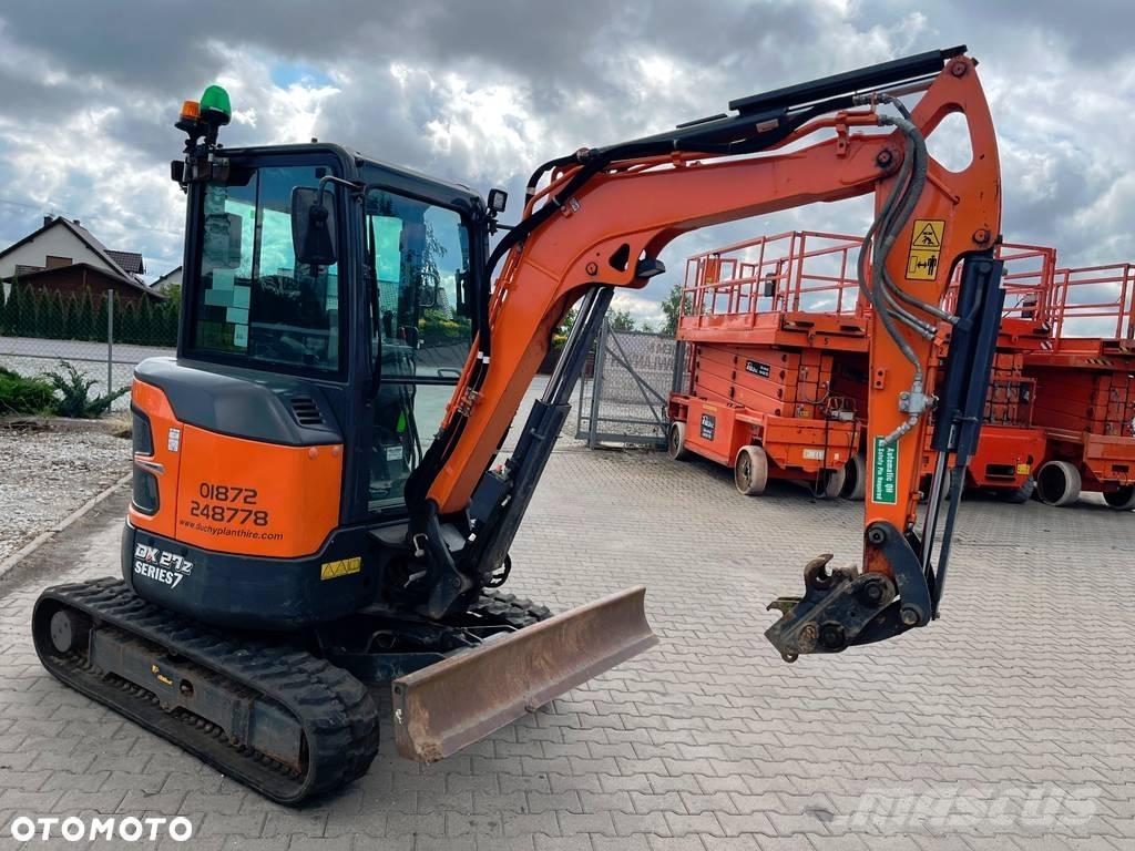 Doosan DX 27 Z Mini rýpadlá < 7t