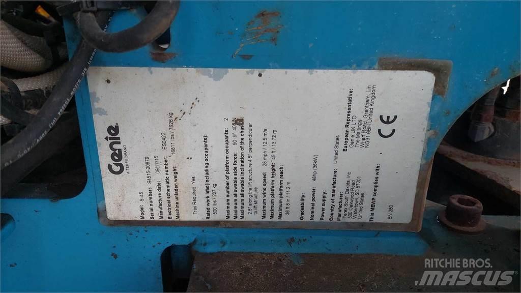 Genie S45TRAXG Ďalšie zdvíhacie zariadenia a plošiny