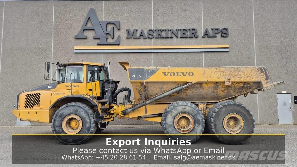 Volvo A 40 E Kĺbové nákladné autá