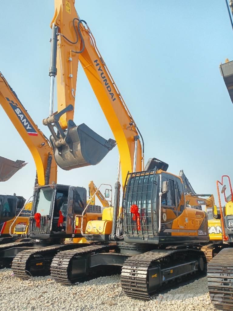 Hyundai 220-9S Pásové rýpadlá