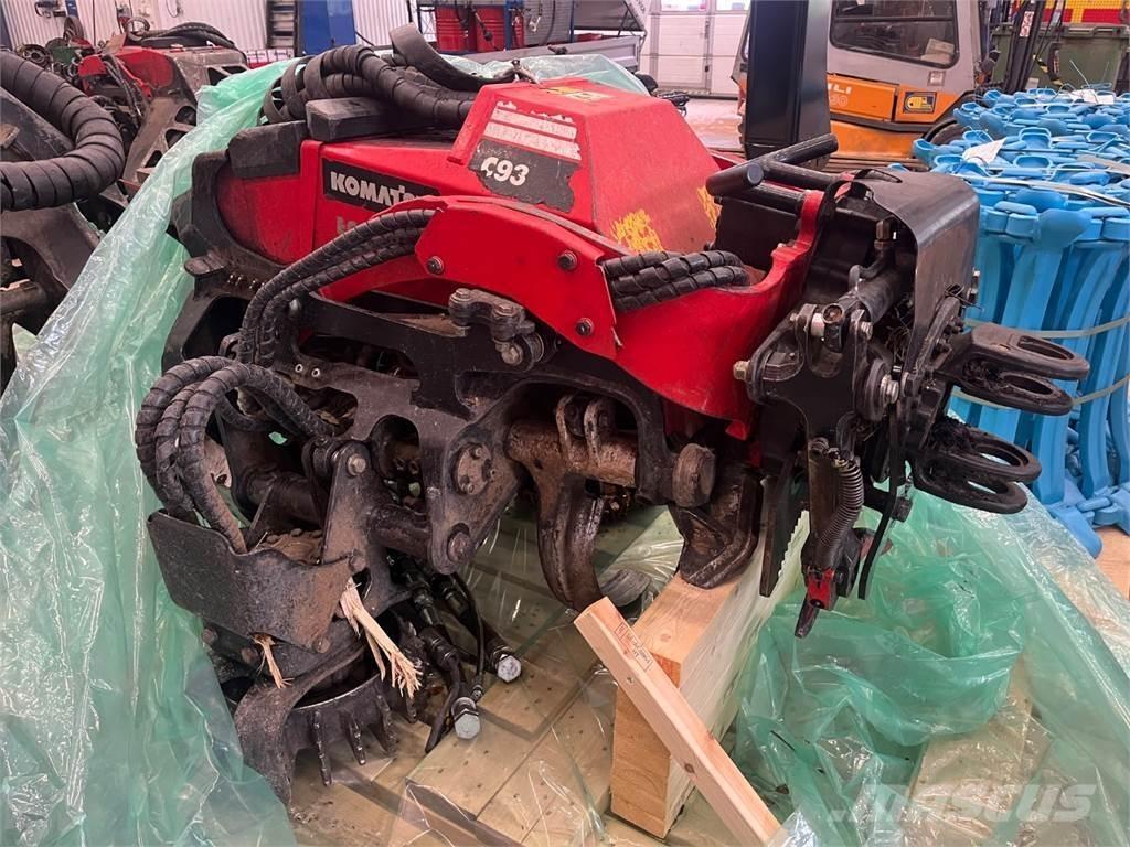 Komatsu C93 Žatevné hlavy