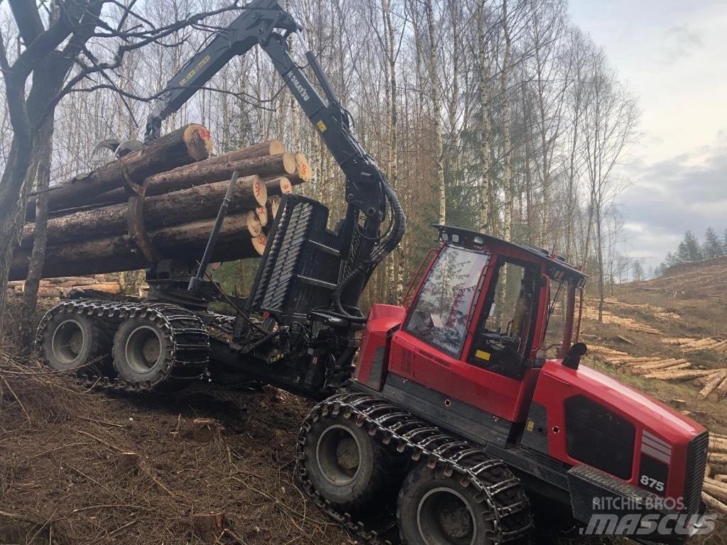 Komatsu 875 Lesné traktory